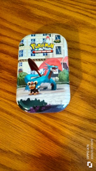 Mini lata Pokémon vacía