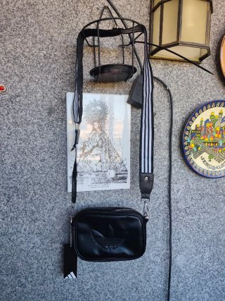 Bolso Bandolera Adidas Negro