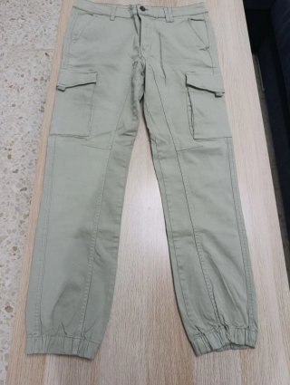 Pantalón Cargo Hombre Verde