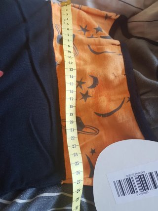 Vestido Custo Negro y Naranja a la mitad de precio