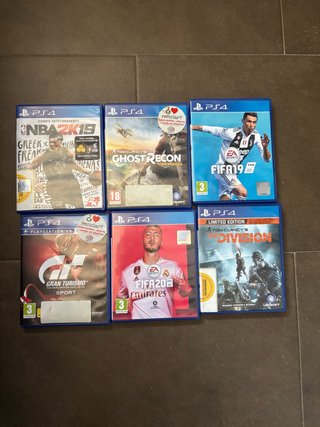 Lote 6 Juegos PS4 (PlayStation 4)