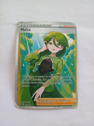 Carta Pokémon Entrenador Malta