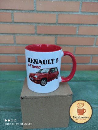 Taza Renault 5 GT Turbo Personalizable