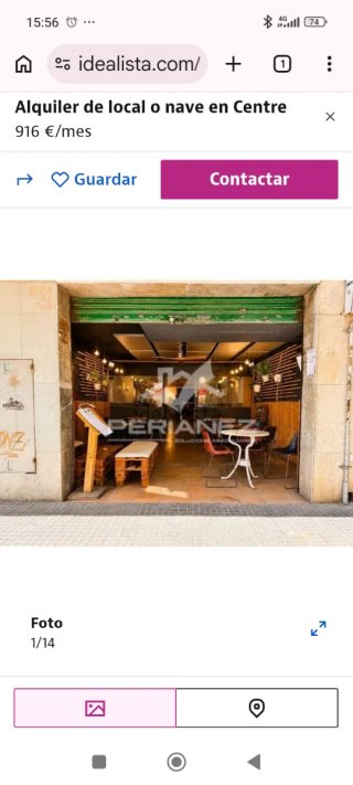 Traspaso bar cafetería por jubilación