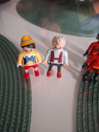 Figuras Playmobil Pinocho y Geppetto