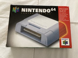 Nintendo 64 Controller Pak