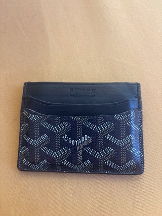 Tarjetero Goyard Negro