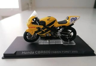 Moto Honda CBR600 Fabien Foret 2002 Altaya 1/24