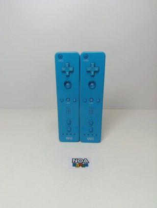 Pack 2 Mandos Nintendo Wii Azules