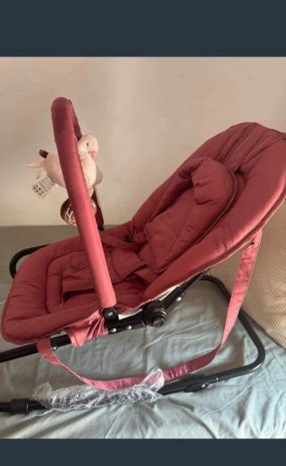 Mecedora para Bebé Rosa