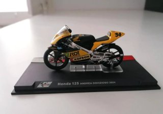 Moto Honda 125 Andrea Dovizioso 2004 Altaya
