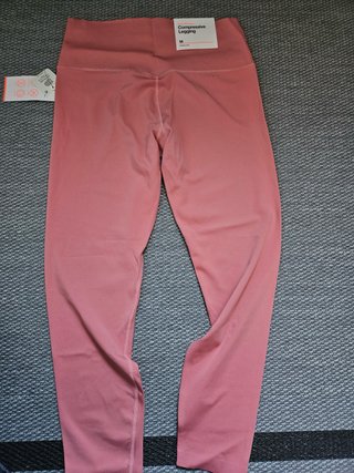 Leggings Compresivos Rosa Talla M