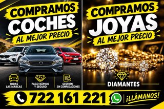 Quieres vender tus joyas o tu coche?