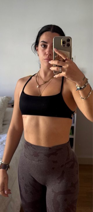 Top deportivo Prozis negro talla S