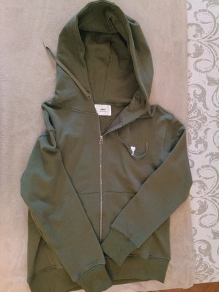 Chaqueta con capucha Ami Paris
