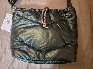 Bolso Nuevo Encuentro Verde Oscuro Inpermeable