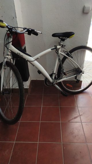 Bicicleta Btwin Blanca
