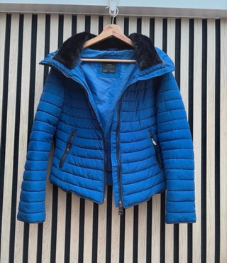 Cazadora Zara Azul