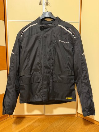Chaqueta de moto Quarter Mile negra