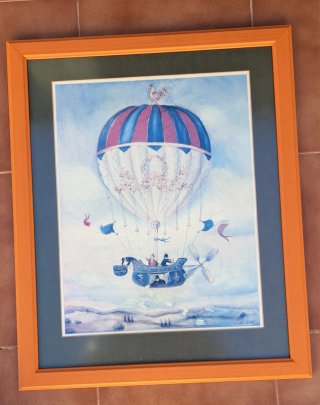 Cuadro Decorativo Globo Aerostático