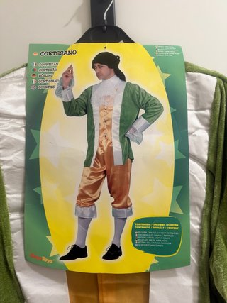 Disfraz de Cortesano para hombre Talla L