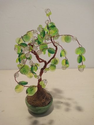 ARBOL BONSAI DECORACION FENG SHUI VERDE
