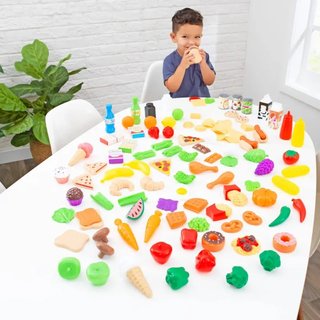 KidKraft Juego de Comida de Juguete de 115 Piezas