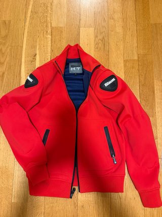 Chaqueta de Moto Blauer Roja mujer
