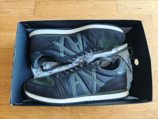 Zapatillas Armani Exchange Verde/Gris Talla 44