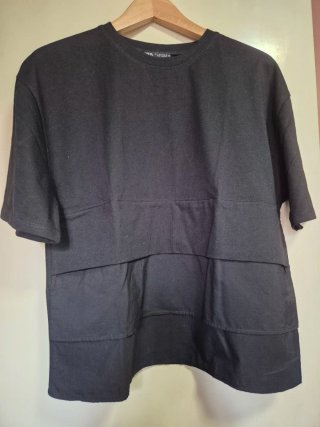 Camiseta Negra Zara