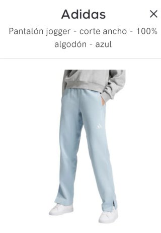 Pantalón Jogger Adidas