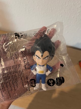 Vegeta Dragon Ball Burguer King.