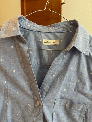 Camisa Vaquera Springfield Estrellas y Lunas