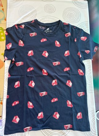 Camiseta Nike Manga Corta Azul