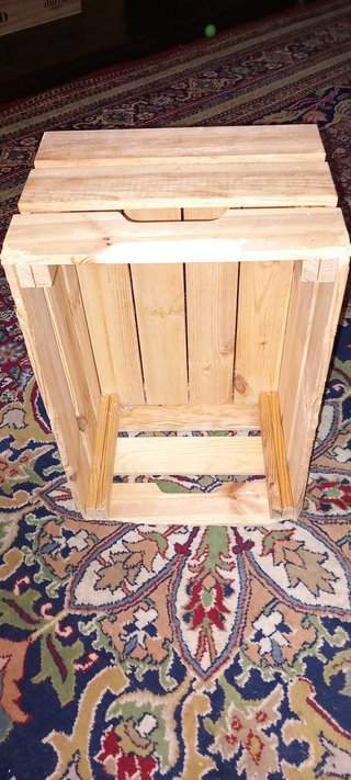 6€. Caja de Madera Decorativa