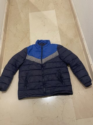 Chaqueta Hoff Azul y Gris Negociable