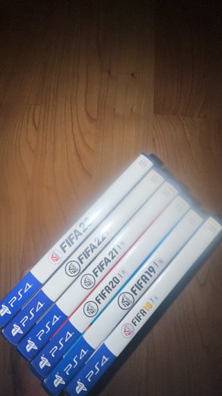 Lote de 5 Juegos FIFA para PS4