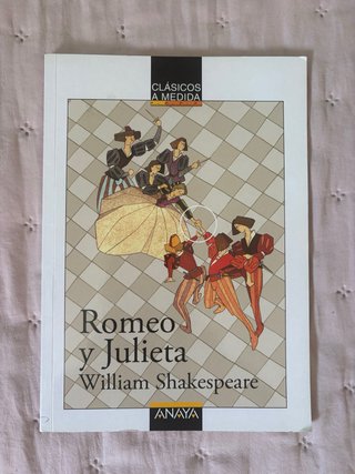 Libro de lectura Romeo y Julieta. ANAYA.