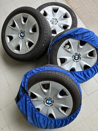 4 ruedas BMW 16”: neumáticos Pirelli + llantas BMW
