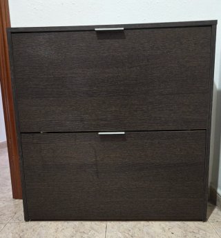 Zapatero de dos cajones