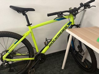 Bicicleta de Montaña Rockrider Amarilla