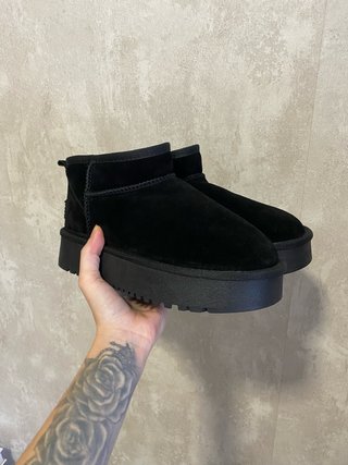 Botines de Piel Negros Talla 37 como nuevos