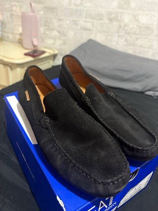 Mocasines Massimo Dutti Negros