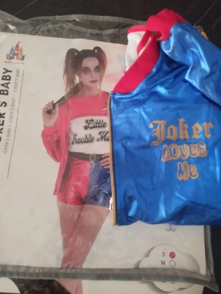 Disfraz Harley Quinn Talla S