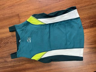 Camiseta de deporte Nafta verde Talla S