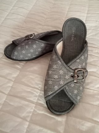 Zapatillas de casa Garzón ajustables Número/40