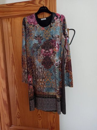 Vestido de Invierno Estampado