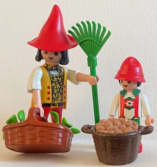 Playmobil Medieval Hortelano e Hijo