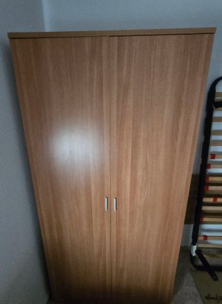 Armario de Ropa de Madera de 100 cm
