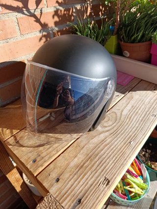 Casco para Patinete Negro Mate
